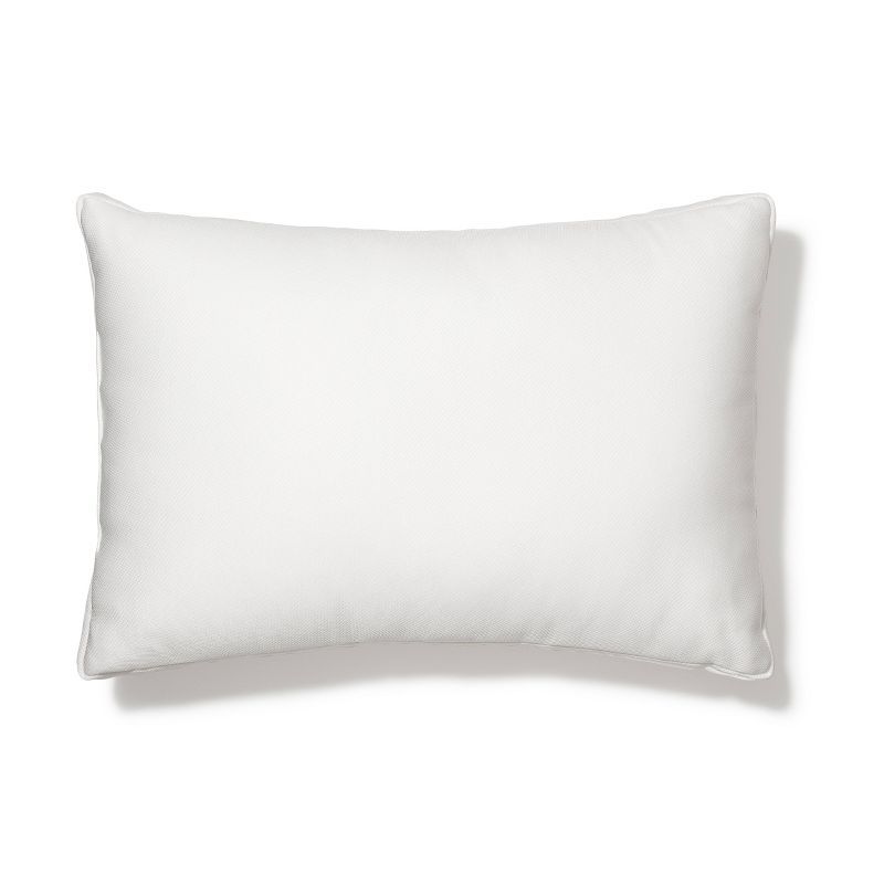 Essential Cooling White Fiber Pillow with Ultra-Breathable Cover