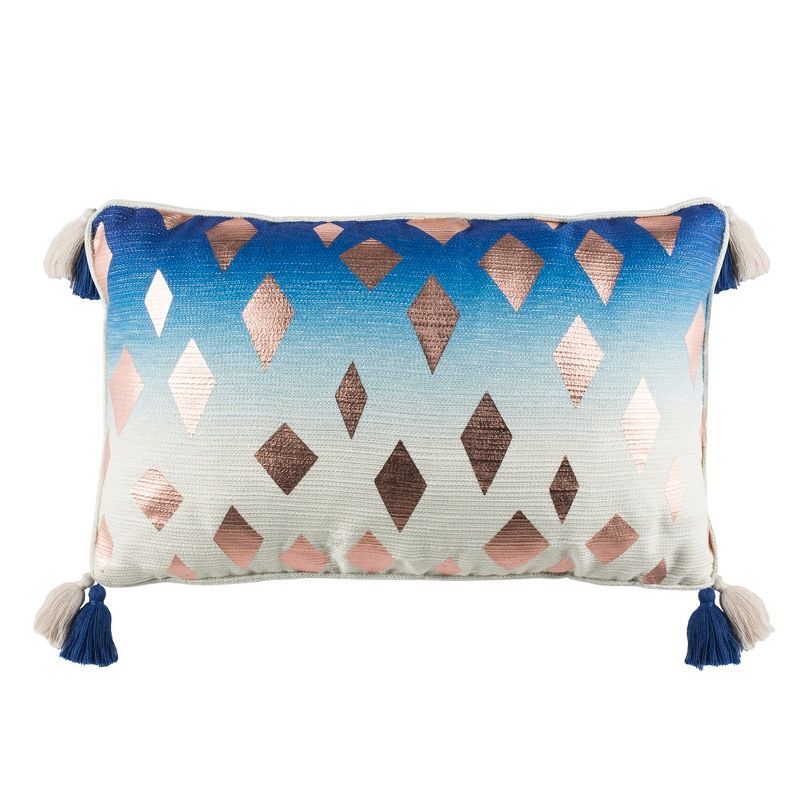 Roma Multi Diamond Pattern 12" x 18" Pillow