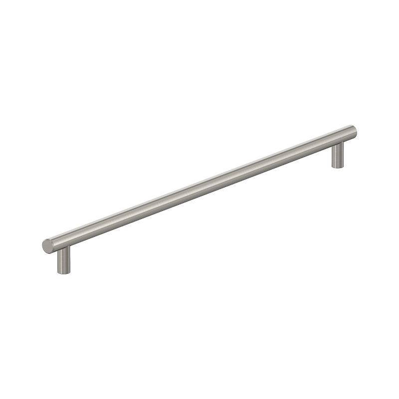 Brushed Nickel 24" Modern Bar Pull with Mounting Hardware