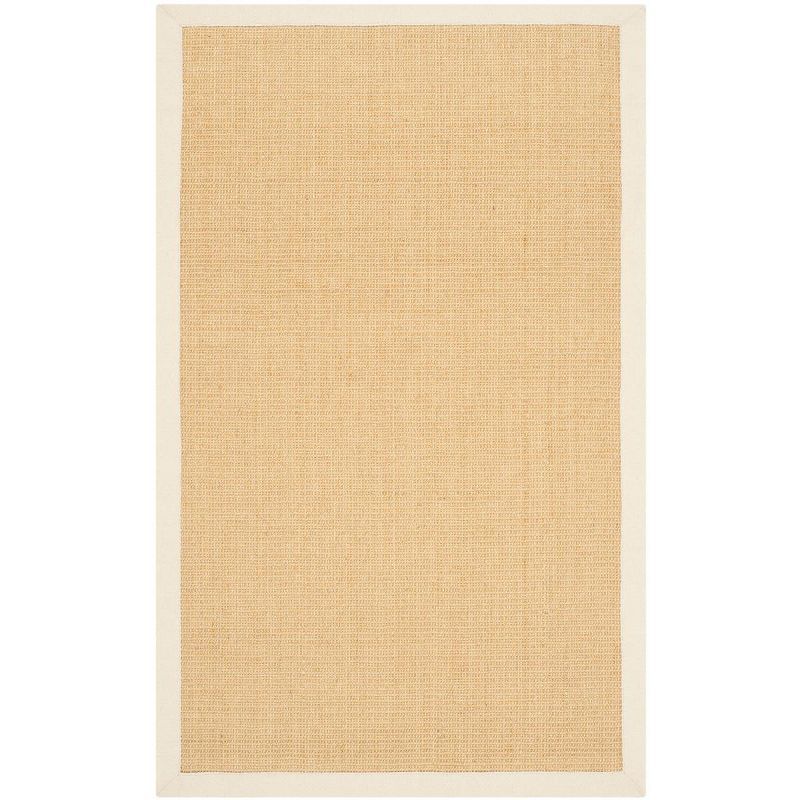 Maize and Wheat Braided Cotton Area Rug 2'6" x 4'