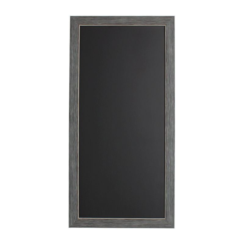 Wyeth Gray Framed Magnetic Chalkboard 13" x 26"