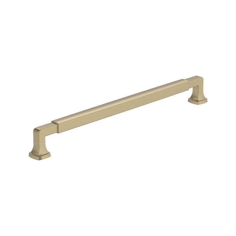 Golden Champagne 10-1/16" Modern Cabinet Drawer Pull