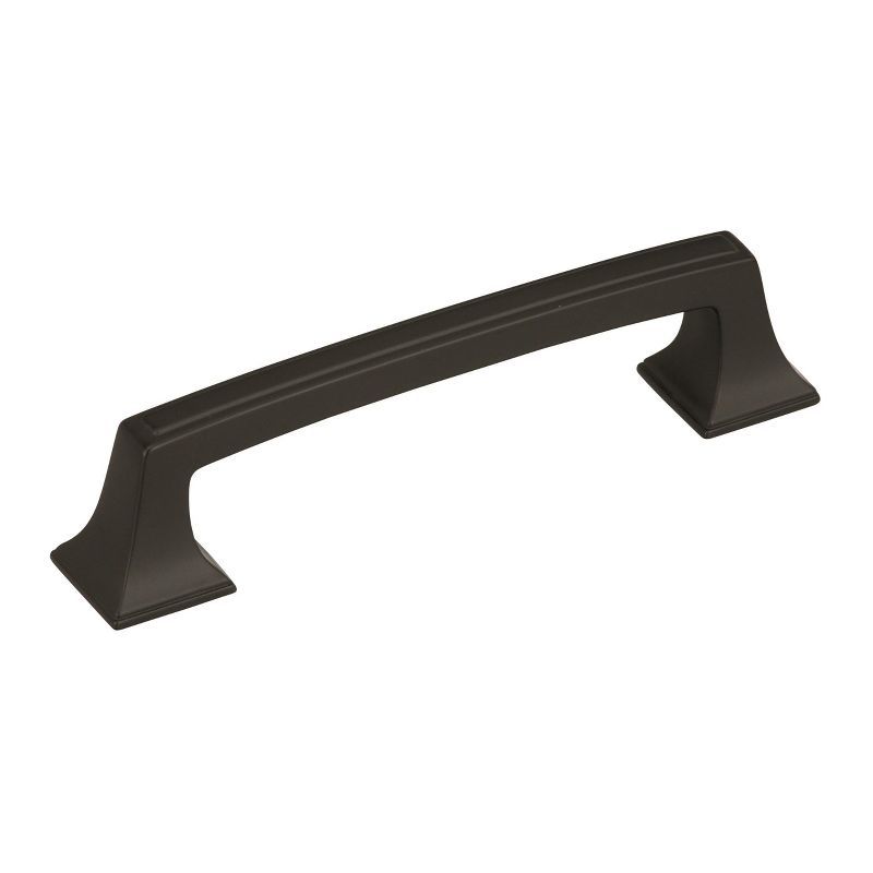 Amerock Mulholland 3-3/4 inch (96mm) Center-to-Center Black Bronze Cabinet Pull