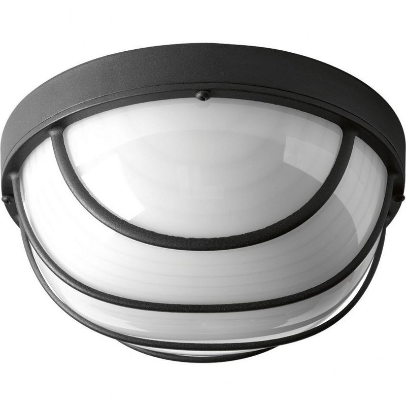 Black Aluminum 9.5" LED Wall/Ceiling Bulkhead Light