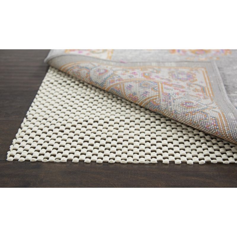 Ivory Grid-Loc 8'6" x 11'6" Non-Slip Rug Pad
