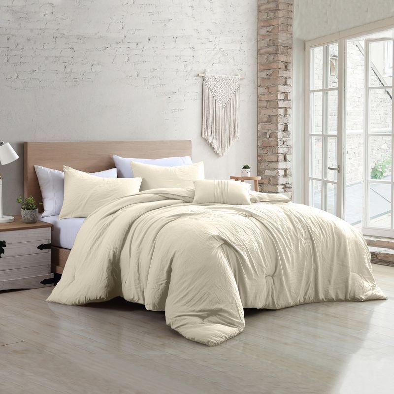 Coconut King Reversible Down Microfiber Comforter Set