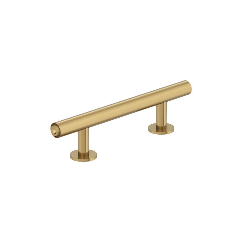 Champagne Bronze 3" Modern Bar Cabinet Pull with Mounting Hardware