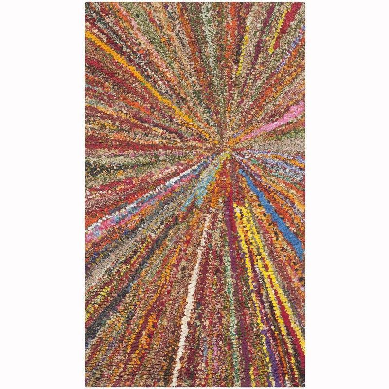 Safavieh Multi-Color Hand-Tufted Cotton Kids Area Rug 2'3" x 4'