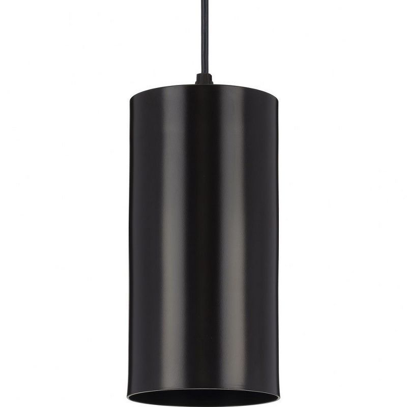 Antique Bronze 6" LED Outdoor Aluminum Cylinder Pendant Light