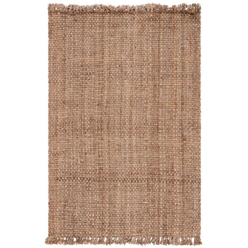 Coastal Haven Hand-Woven Jute Area Rug, Natural, 5' x 8'