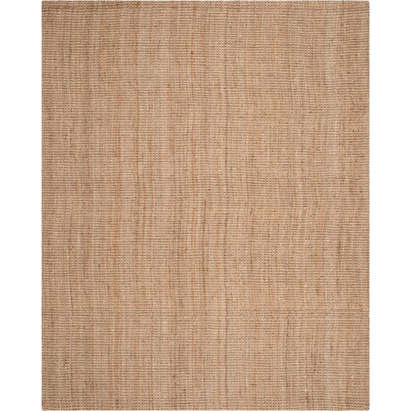 Natural Beige Handmade Jute Area Rug 6' x 9'