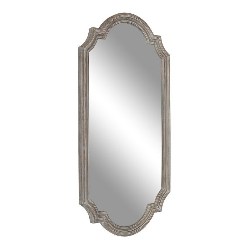 Fairbourne Coastal Distressed White Full-Length Wall Mirror