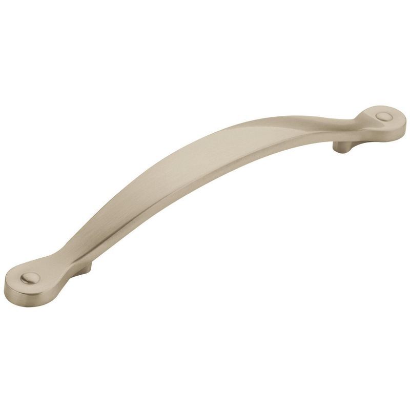 Satin Nickel Brushed Cabinet Pull with Mounting Hardware