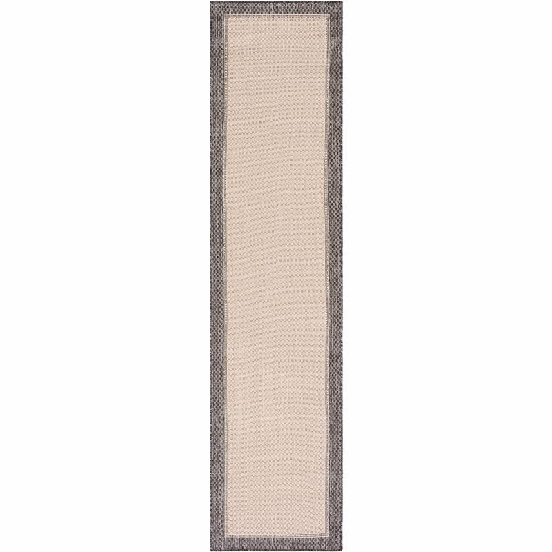 Camel and Brown Washable Hand-knotted Runner Rug