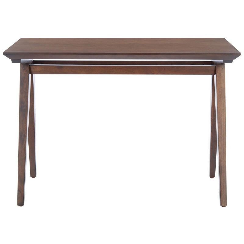 Asymmetrical A-Frame Walnut Writing Desk - 46"