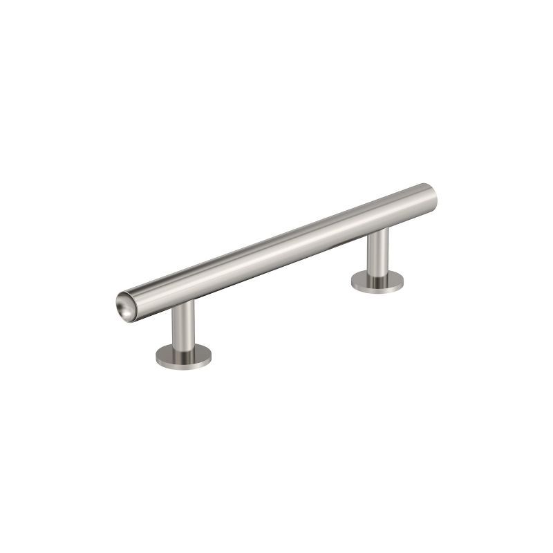 Polished Nickel 3-3/4" Bar Cabinet Pull with Mounting Hardware