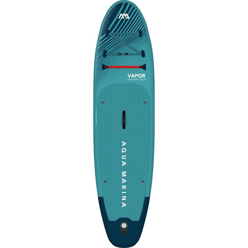 Aqua Blue Inflatable Stand-Up Paddleboard with Paddle and Leash