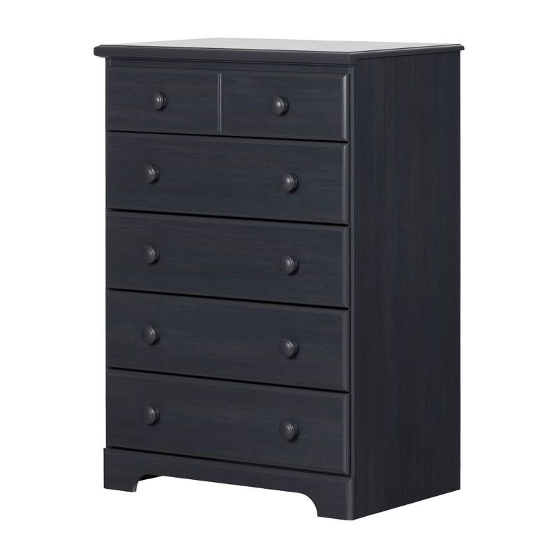 Blueberry Coastal 5-Drawer Kids' Chest