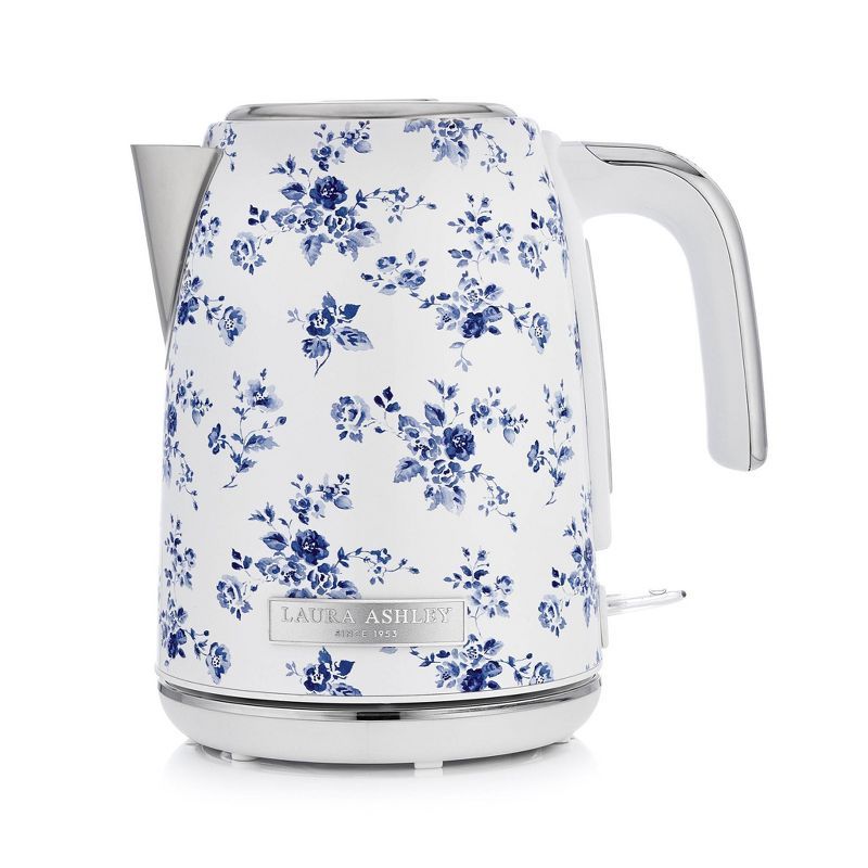 Laura Ashley China Rose Stainless Steel Electric Jug Kettle