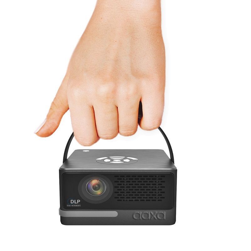 P6 Ultimate 1100 LED Lumens Smart DLP Projector with Wi-Fi and Bluetooth