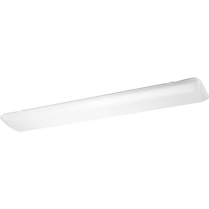 Sleek 51" Brushed Nickel Linear LED Cloud Ceiling Light, Energy Star Certified