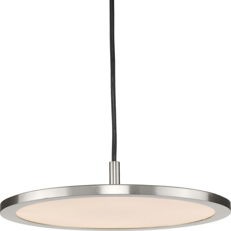 Everlume 11'' Brushed Nickel LED Pendant Light