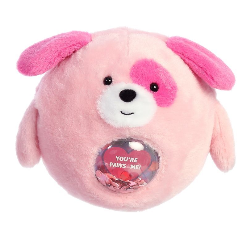 Aurora Pink Plush Valentine's Day Dog Toy