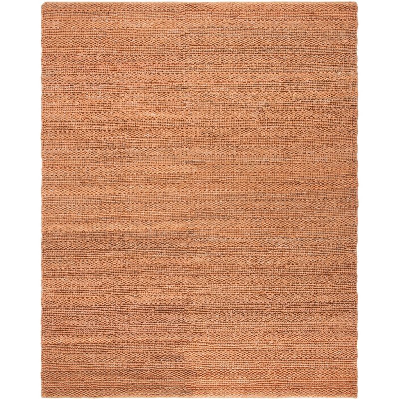 Eco-Friendly Gold Handwoven Jute Area Rug 8' x 10'