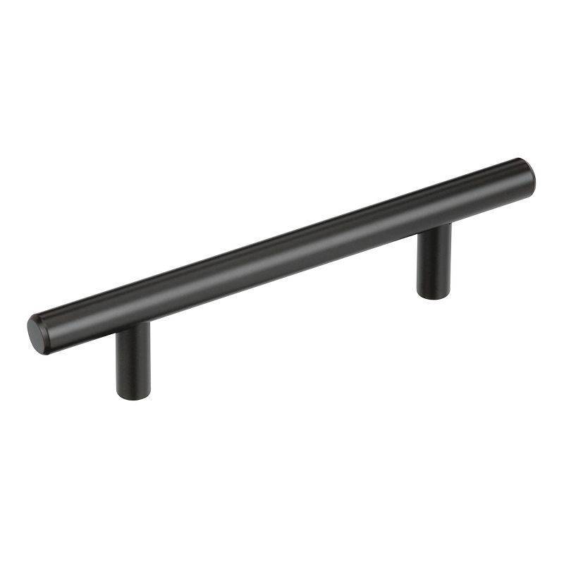 Matte Black Stainless Steel 3-3/4" Bar Cabinet Pull