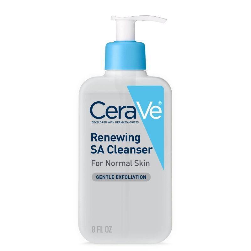 CeraVe Renewing SA Cleanser with Hyaluronic Acid for Normal Skin - 8 fl oz