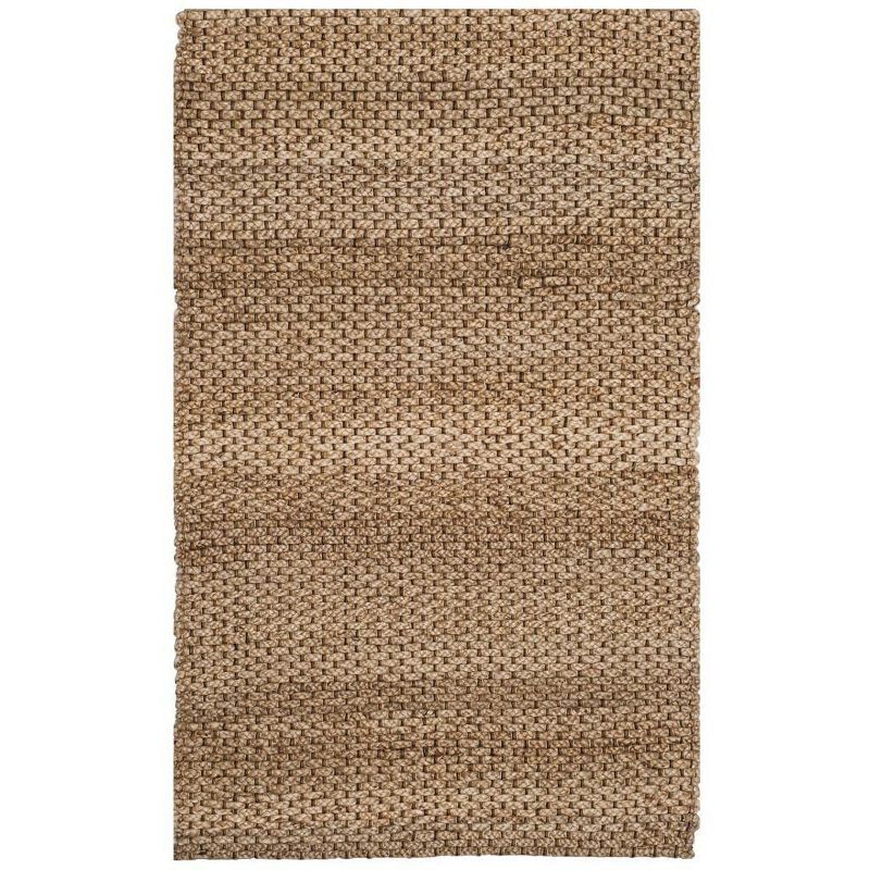 Natural Braided Jute Area Rug, 4' x 6'