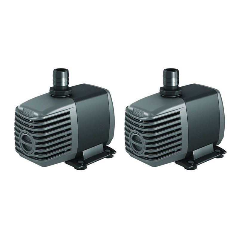 Active Aqua 250GPH Submersible Hydroponics Water Pump, 2 Pack