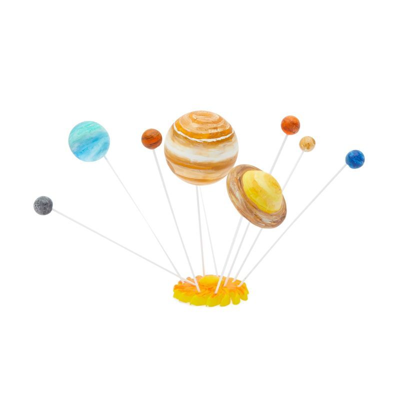 22 Piece 3D Solar System Model Kit with Foam Balls and Dowels