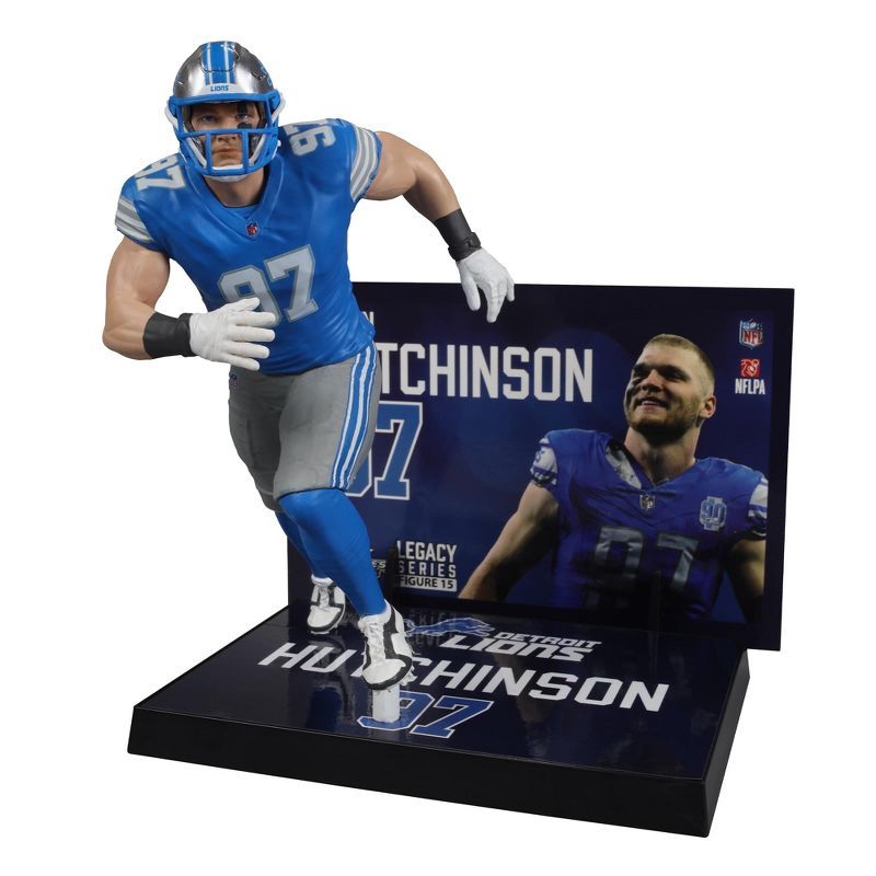 Aiden Hutchinson Detroit Lions 7" NFL Action Figure with Base