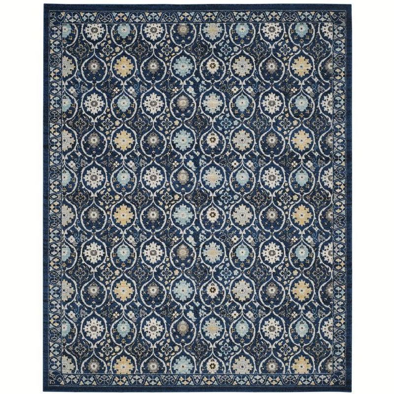 Royal Ivory 8' x 10' Synthetic Rectangular Area Rug