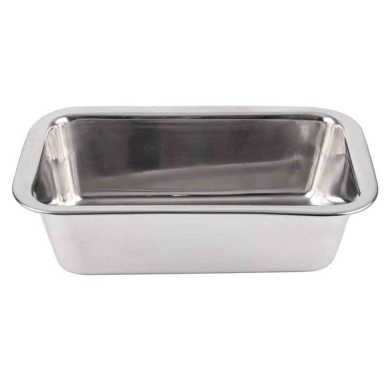 Stainless Steel Bread Loaf and Cake Pan 2.5" W x 8" L