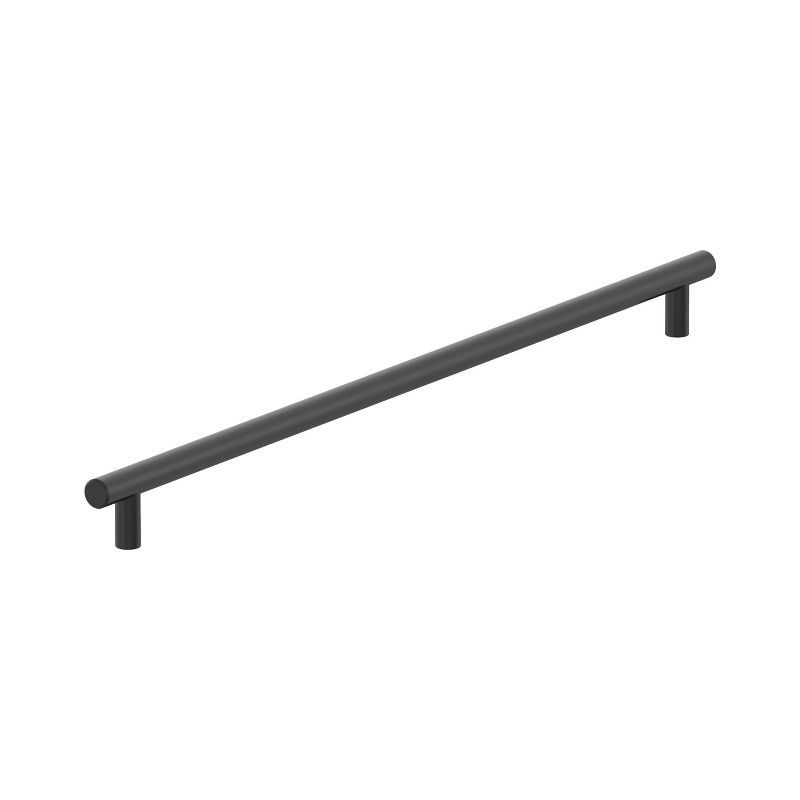 Amerock 26.62" Black Bronze Modern Bar Pull with Mounting Hardware