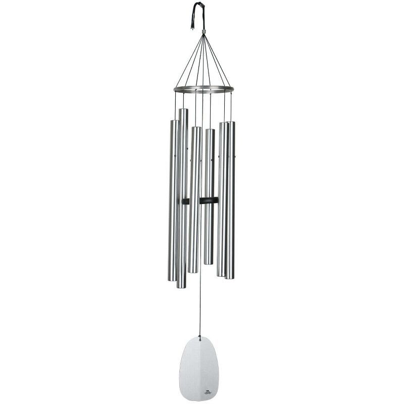 Silver Aluminum 44-Inch Bells of Paradise Wind Chime