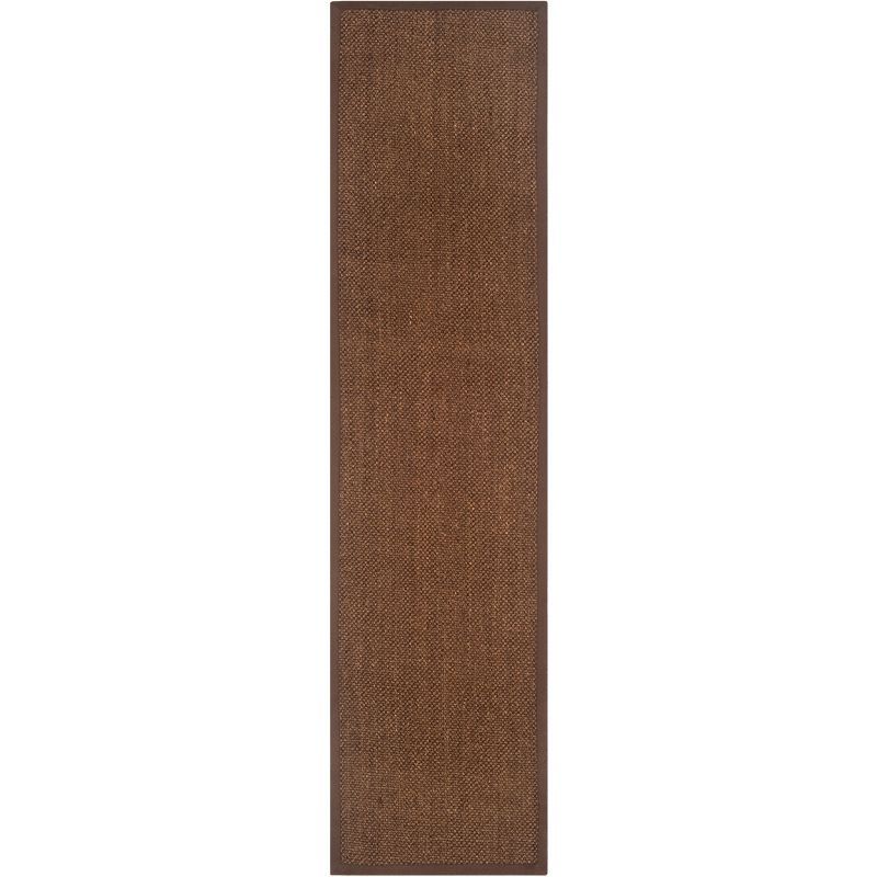 Brown Sisal Non-slip 2' x 4' Area Rug