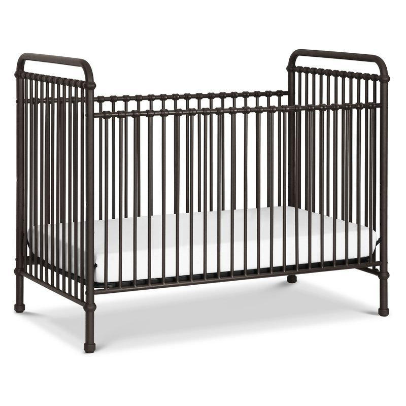 Abigail Vintage Iron 3-in-1 Convertible Metal Crib