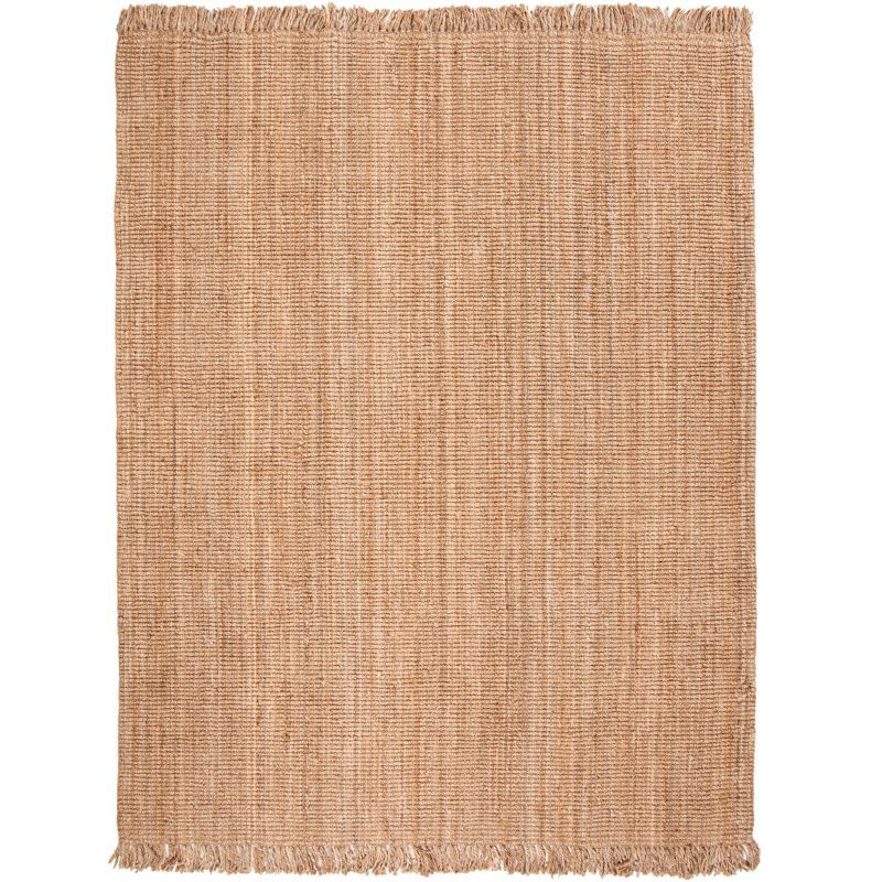 Handmade Natural Jute 8' x 10' Rectangular Area Rug