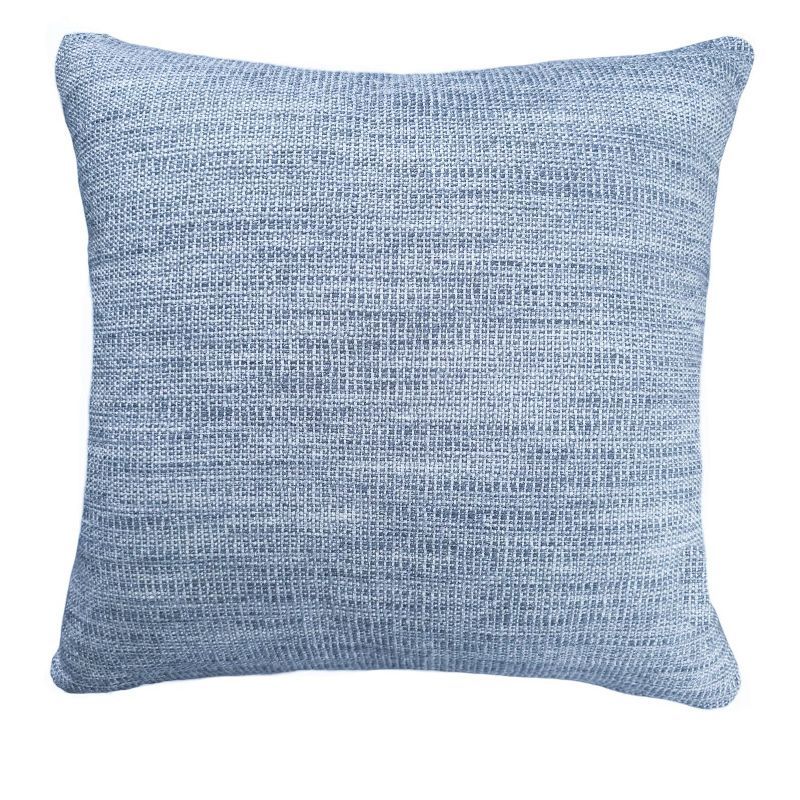 Seaside Smooth Indigo Acrylic Outdoor Pillow 25"