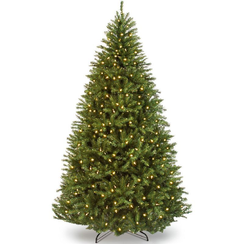 7.5ft Pre-Lit Douglas Fir Artificial Christmas Tree with Warm White Lights