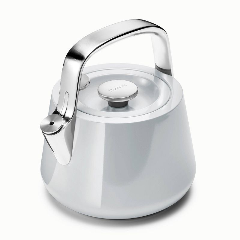 64oz Stainless Steel Whistling Tea Kettle with Handle