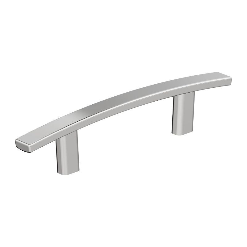 Polished Chrome 3-Inch Modern Cabinet Bar Pull