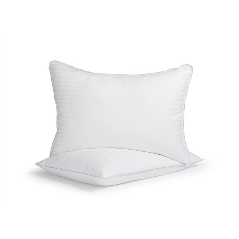 Medium Firmness Hypoallergenic Polyester Bed Pillow Set