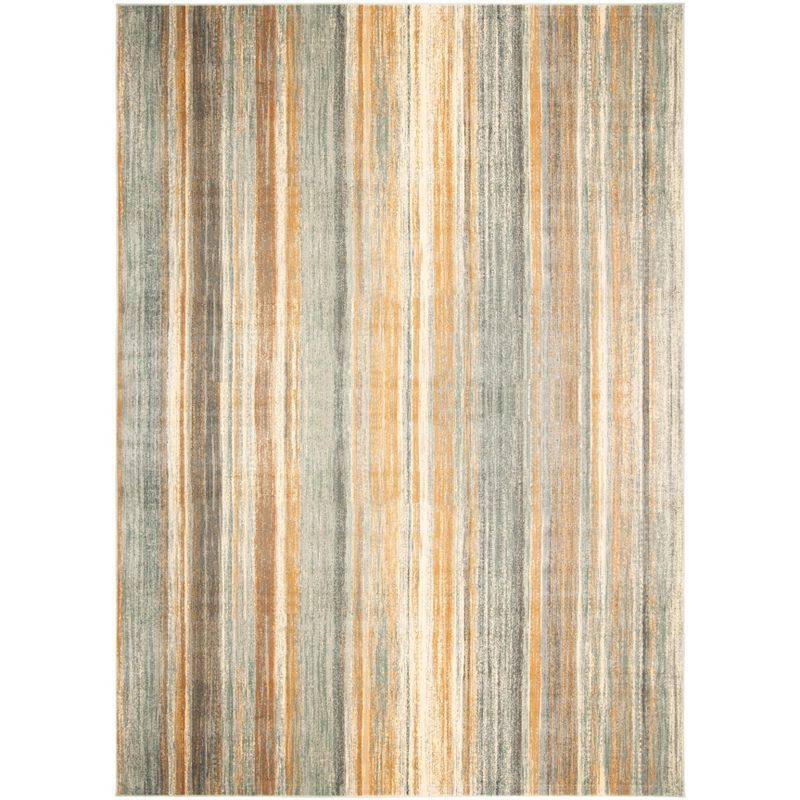 Elysian Light Blue Hand-Knotted Wool & Silk 9' x 12' Area Rug