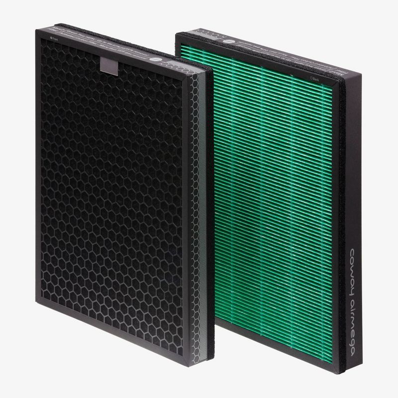 Coway Airmega 400 Series Green HEPA and Carbon Filter Set