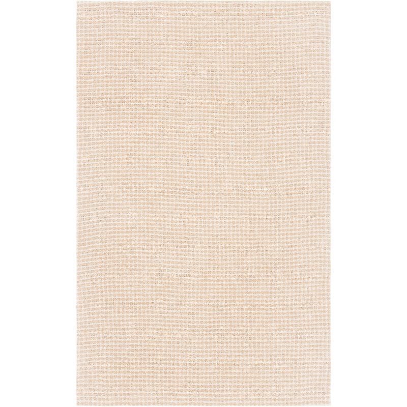 Gold Hand-Tufted Wool and Viscose 8' x 10' Area Rug
