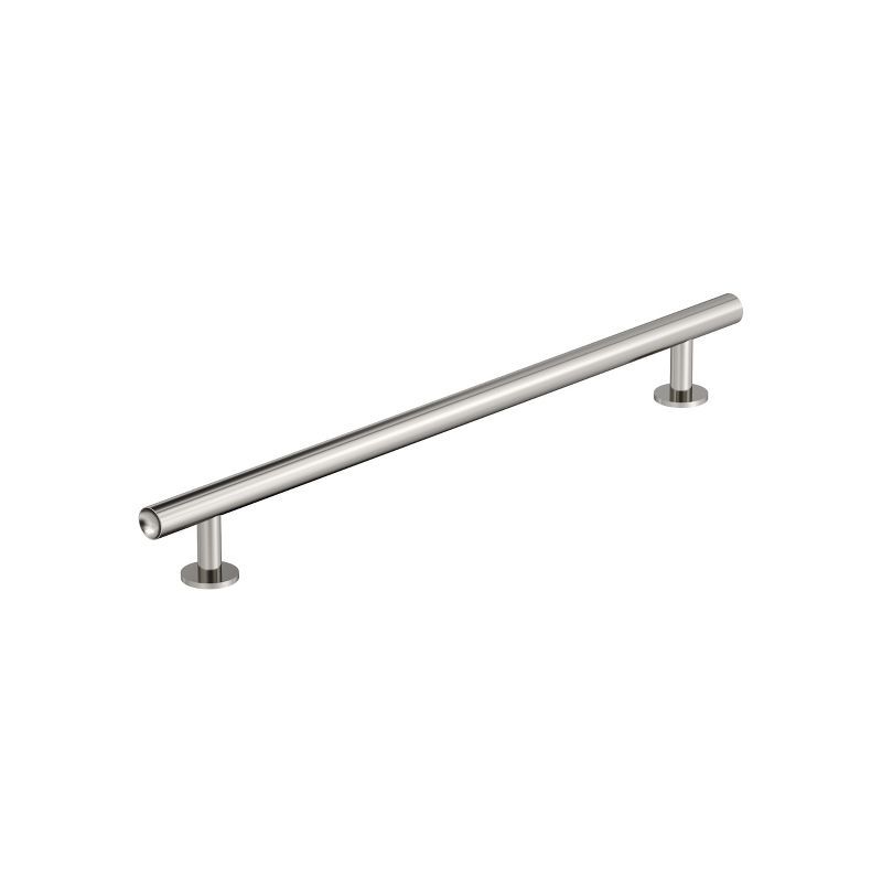 Polished Nickel 8 13/16" Modern Bar Pull with Mounting Hardware